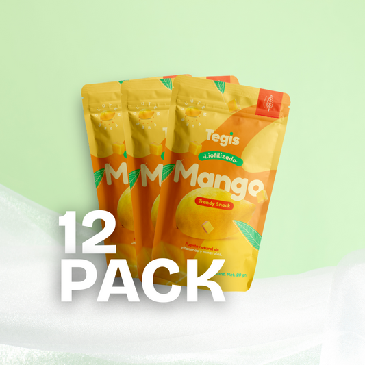 Mango liofilizado (12 pack)