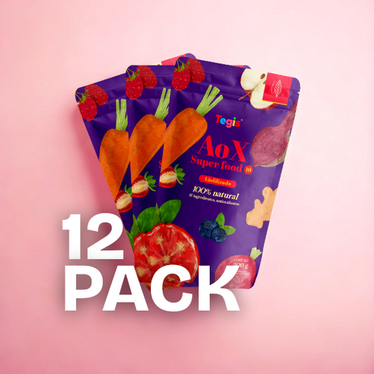 AoX Super food 10 liofilizado (12 pack)