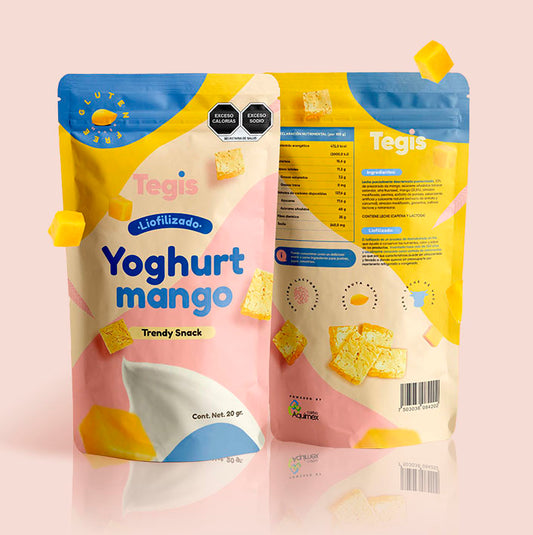 Bites de yoghurt de mango liofilizado 20g