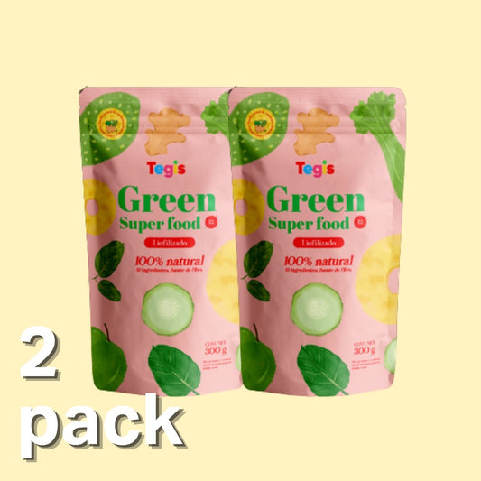 Green Super food 12 liofilizado (2 pack)